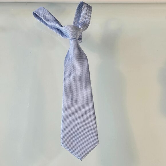 PUCCINI Bows-N-Ties Men's Necktie Solid Textured Microfiber Matte Tie 3.25 In - Picture 2 of 8